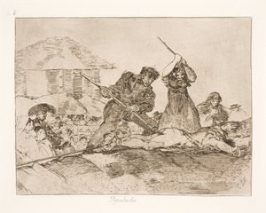 Pøbel (28) af Francisco de Goya