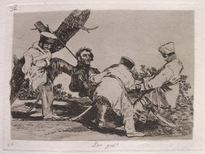 Fordi? (hvorfor?) af Francisco de Goya