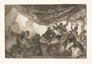Ren dårskab (Uden at appellere til hverken Gud eller til Djævelen) af Francisco de Goya