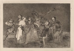 De heler stik, men ikke dårlige ord (sår heler hurtigere end forhastede ord) af Francisco de Goya