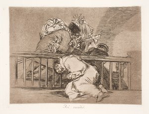 Sådan er det hændt (47) af Francisco de Goya