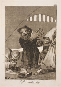 Små trolde af Francisco de Goya
