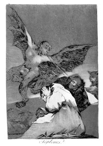Slug det, hund, 1799 af Francisco de Goya