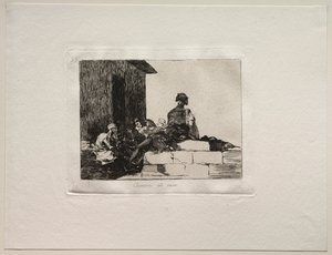 The Horrors of War: Appeals are in Vain af Francisco de Goya