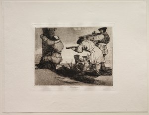 The Horrors of War: Barbarians! af Francisco de Goya