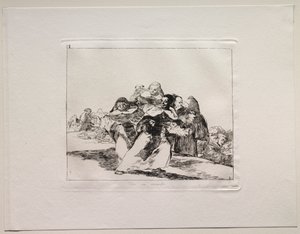 The Horrors of War: Everything is Topsy-Turvy af Francisco de Goya