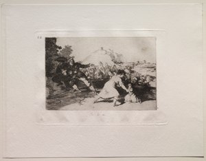 The Horrors of War: I Saw It af Francisco de Goya