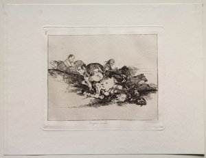 The Horrors of War: It Always Happens af Francisco de Goya