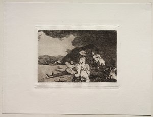 The Horrors of War: It Serves You Right. af Francisco de Goya