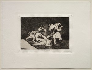 Krigens rædsler: det vil være det samme af Francisco de Goya