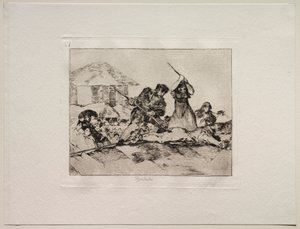The Horrors of War: Rabble af Francisco de Goya