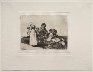 The Horrors of War: The Worst is to Beg af Francisco de Goya