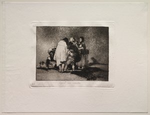 Krigens rædsler: Der var ikke noget at gøre, og han døde af Francisco de Goya