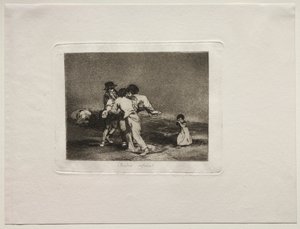 The Horrors of War: Unhappy Mother af Francisco de Goya