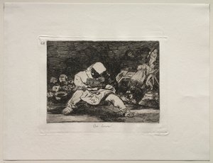 The Horrors of War: Hvilken galskab! af Francisco de Goya