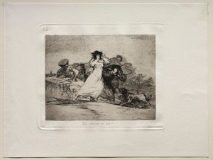 The Horrors of War: Hvad er det her Hubbub? af Francisco de Goya