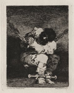Den lille fange af Francisco de Goya