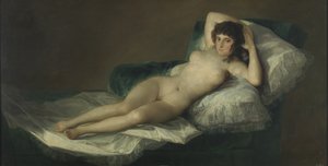 Den nøgne Maja, ca. 1797-1800