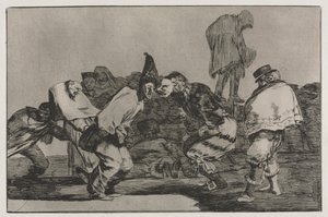 Ordsprogene: Karneval dårskab af Francisco de Goya