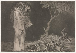 Ordsprogene: Frygtens dårskab af Francisco de Goya