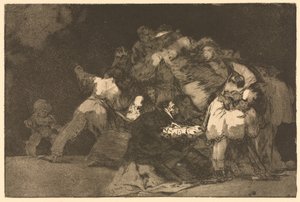 Ordsprogene: General Folly, 1864. af Francisco de Goya