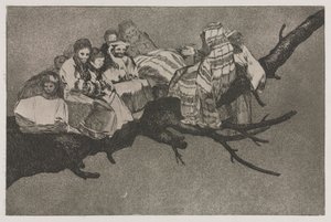Ordsprogene: Latterlig dårskab af Francisco de Goya
