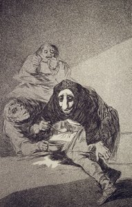 Den skammelige Capricho No 54 af Francisco de Goya