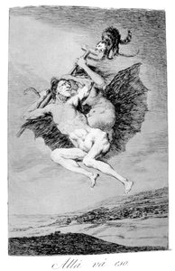 Der går det, 1799 af Francisco de Goya