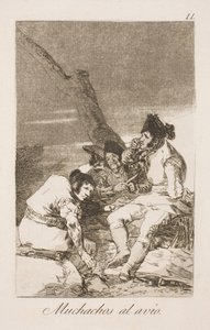 Til arbejdet drenge af Francisco de Goya