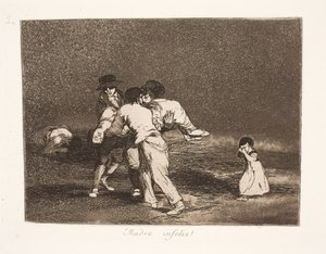 Ulykkelige moder (50) af Francisco de Goya