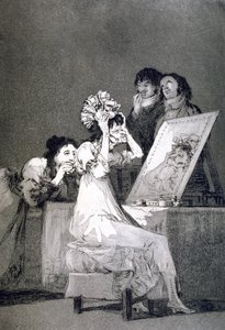 Indtil døden 1799 af Francisco de Goya