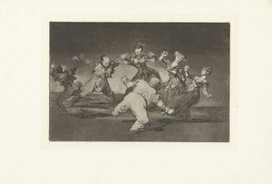 Glad tåbelighed Uensartet Alegre Los Disparates (The follies) (serietitel) Los Proverbios (Ordsprogene) (serietitel) af Francisco de Goya