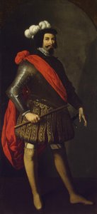 Sankt Ferdinand III af Castilla, ca 1630-1634 af Francisco de Zurbaran