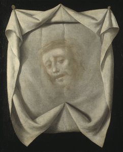 Svensk:  Veronikas svetteduk Den hellige Veronikas slør, Det hellige ansigt af Francisco de Zurbaran