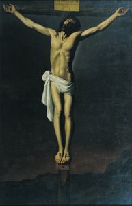 Den korsfæstede Kristus af Francisco de Zurbarán and Workshop