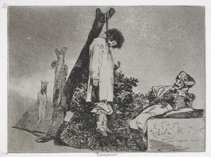 Ikke (i dette tilfælde) heller ikke (Tampoco) fra serien The Disasters of War (Los Desastres de la Guerra... af Francisco de Goya
