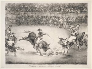 Den berømte amerikanske Mariano Ceballos af Francisco de Goya