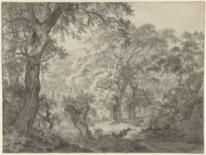 skovlandskab af Franciscus Andreas Milatz