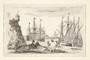 Indgang til et hjørne af Calais