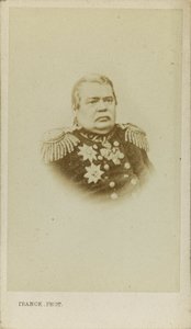 Portræt af grev Nikolay Muravyov-Amursky 1809-1881, ca 1865.