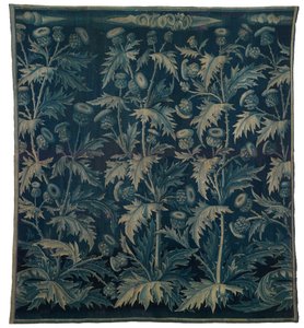 Gobelin, Verdure med tidsler eller Les Chardons, fransk-flamsk, lavet ca. 1500 (uld)
