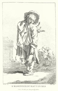 Skorstensfejer (gravering) af Francois (after) Boucher