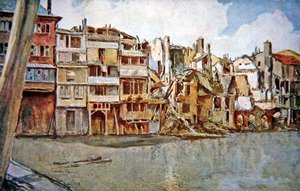 Slaget ved Verdun: Udsigt over Meuse-floden ved Verdun