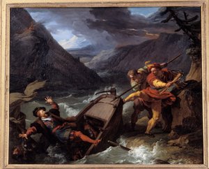 Guessle Guessle Guillaume (Wilhelm) Tell, helte fra schweizisk uafhængighed, er allegorisk i oprør mod guvernør Hermann Gesslers suverænitet. Maleri af Francois Andre Vincent (1746-1816) Gueret fra det 18. århundrede. Museum for Skønne Kunster af François André Vincent