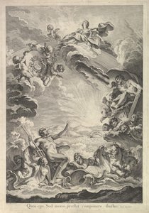 Neptun Calming the Storm Neptun Calming the Storm, 1700-tallet.