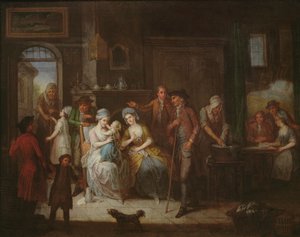 Interiør scene af Francois Aubert