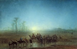 Karavane af beduiner, 1863