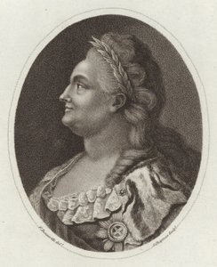 Katarina den Store af Francois Bonneville
