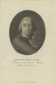 Portræt af Henri Masers de Latude 1725-1805, ca. 1793.