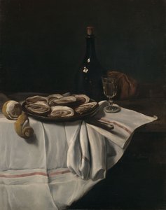 Stilleben med østers